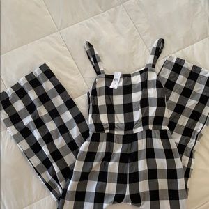 Gingham Jumpsuit